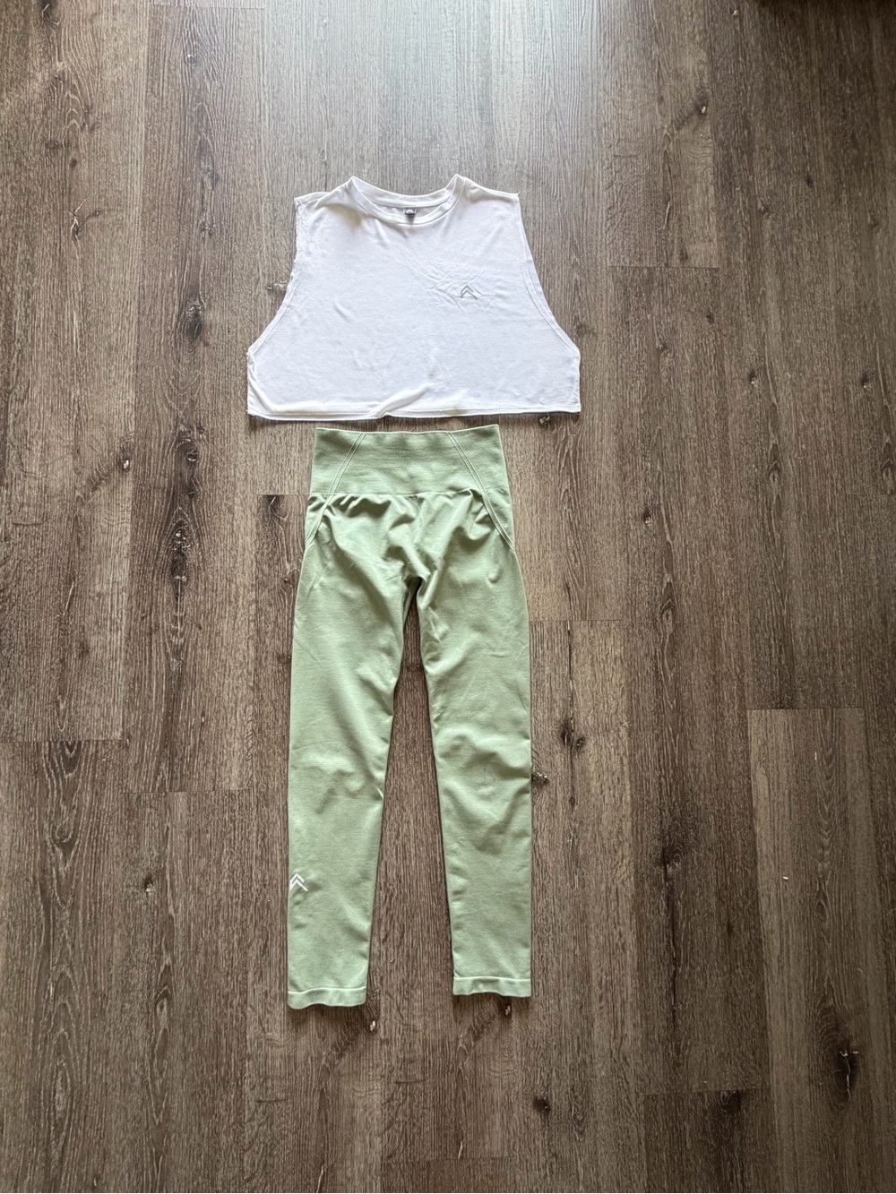 Oner Active High-Waist Leggings in Sage Green